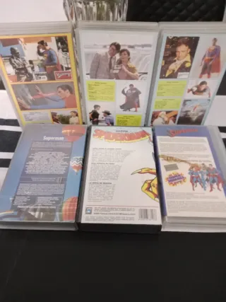 Oportunidad por hoy Lote 5 Cintas VHS Superman + 1