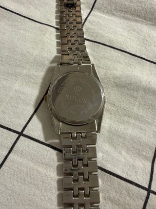 Reloj Rolex Hombre Negro/Dorado