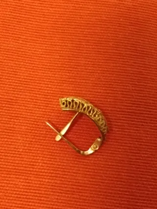 Pendientes sueltos Vintage Oro 18k