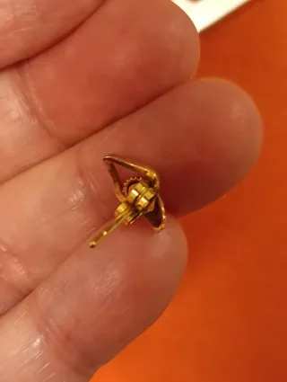 Pendientes sueltos Vintage Oro 18k