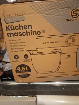 Amasadora Superlex Profesional 4.5L