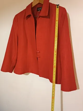 Elegante Traje Chaqueta y Falda Faruk T.44 Rojo