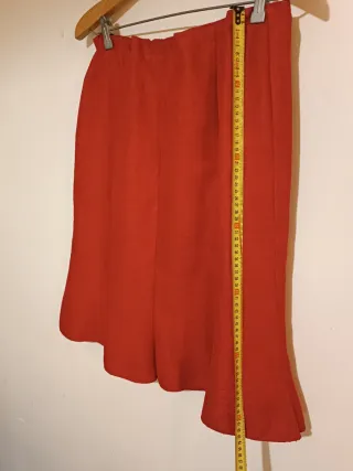 Elegante Traje Chaqueta y Falda Faruk T.44 Rojo