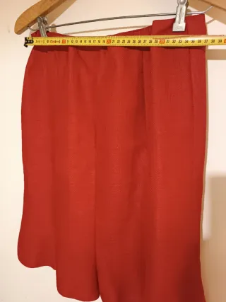 Elegante Traje Chaqueta y Falda Faruk T.44 Rojo