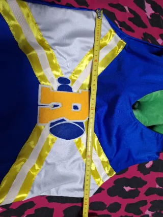 Disfraz Animadora Azul y Amarillo