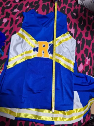 Disfraz Animadora Azul y Amarillo