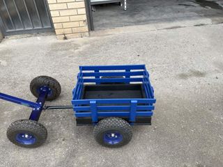 TRICICLO MATALICO CON REMOLQUE