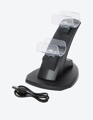Estação Carregamento Comandos Dual Battletron PS5