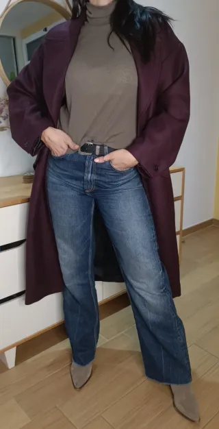 Abrigo oversize Zara T.XS