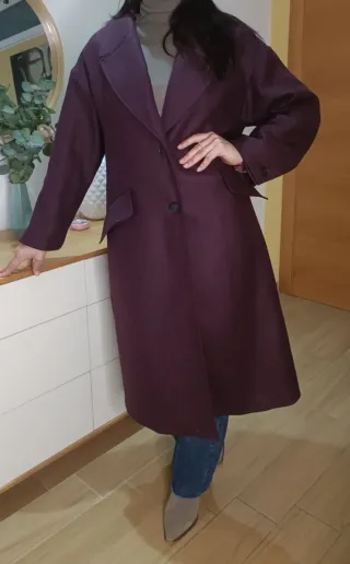 Abrigo oversize Zara T.XS