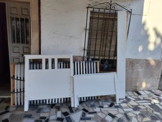 Cama individual Ikea 90x190 con somier