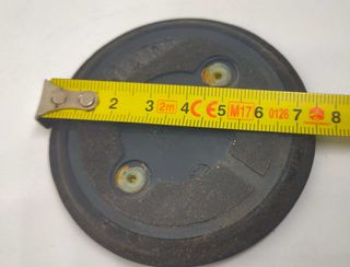 Simbolo vw traseira 75mm 3A9 853630 original usado