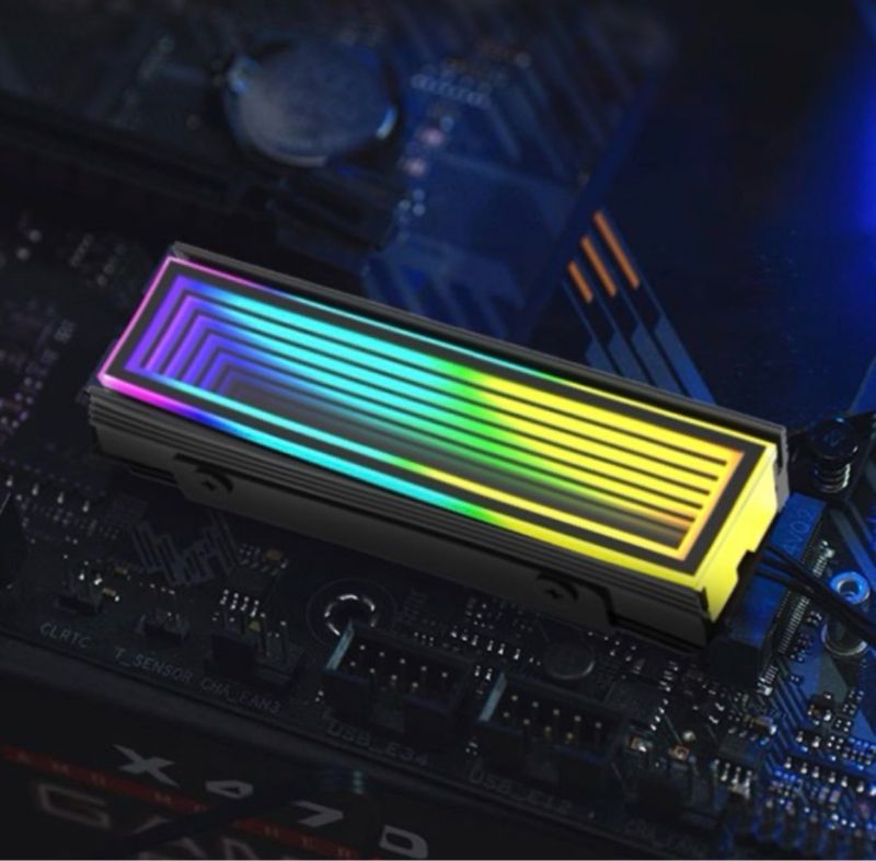 Disipador M.2 NVMe Aluminio RGB afbeelding 3
