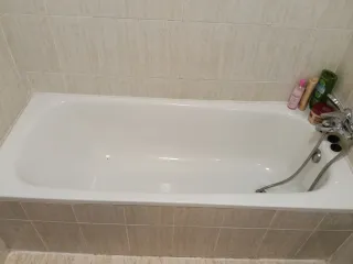 Conjunto de baño: inodoro,lavabo bidet, bañera