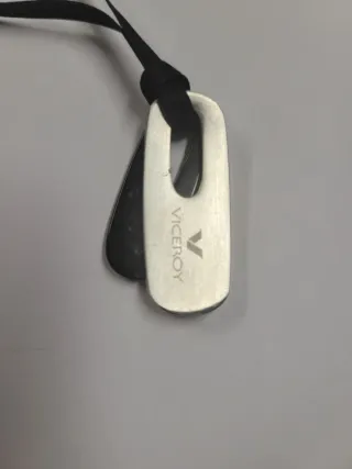 Colgante Viceroy Negro y Plateado