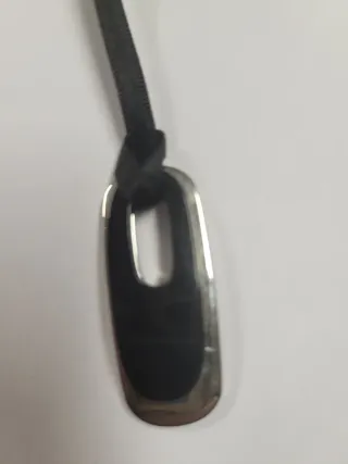 Colgante Viceroy Negro y Plateado