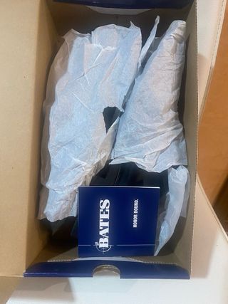 Zapatos de charol Bates hombre negros