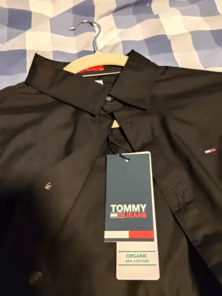 Camisa Tommy Hilfiger Negra