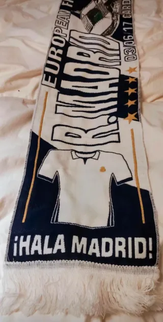 Bufanda Real Madrid Juventus Champions 2017