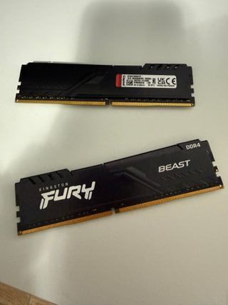 Memoria RAM Kingston FURY Beast DDR4 16GB