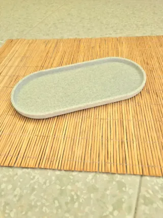 Tabuleiro Bandeja decorativa efeito mármore