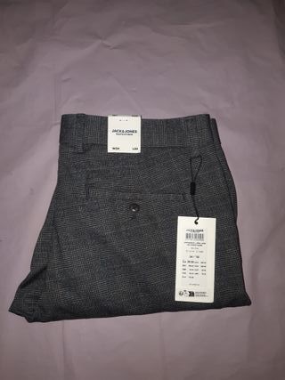 Pantalones Jack & Jones grises