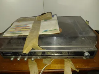 Giradischi Philips ST 2100 con Radio Cassette