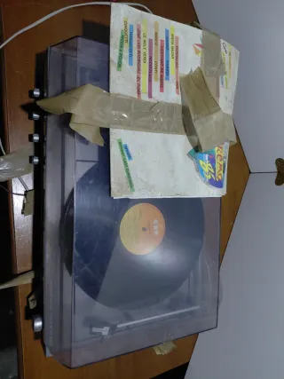 Giradischi Philips ST 2100 con Radio Cassette