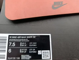 Zapatillas Nike Mujer Talla 38.5