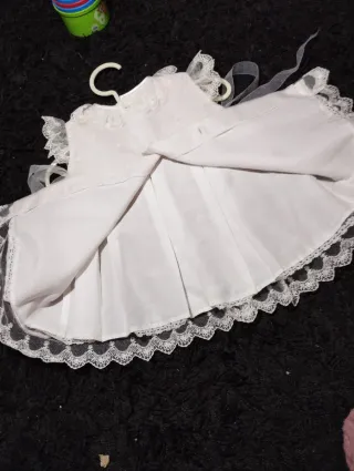 Vestido Bautizo Bebé 6 Meses Corto