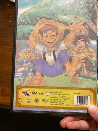 Las aventuras de Tom Sawyer DVD Animado