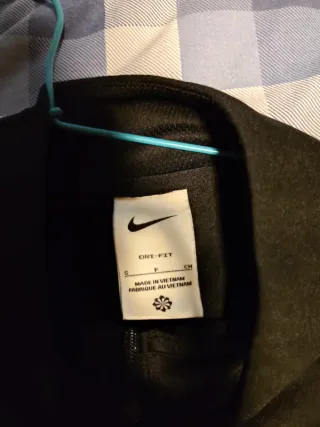 Sudadera Nike Negra Media Cremallera