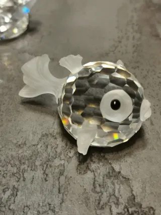 Lotto di statuine in cristallo Swarovski