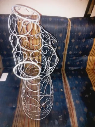 Busto manequim metal decorativo