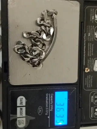 Esclava Plata Pulsera