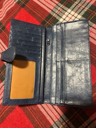 Billetera Azul Mujer