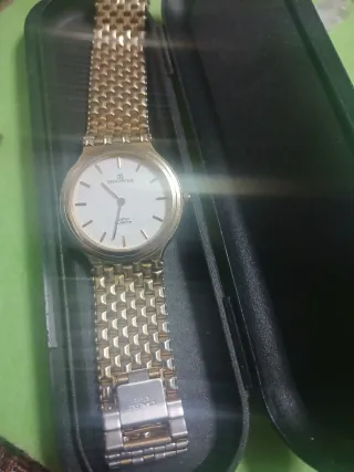 Reloj Minister Dorado y Blanco