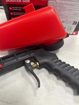 Pistola de chorro de arena