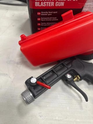 Pistola de chorro de arena