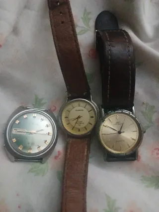 Lote de 3 relojes de pulsera