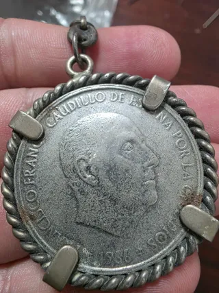 Llavero Moneda 100 Pesetas 1966