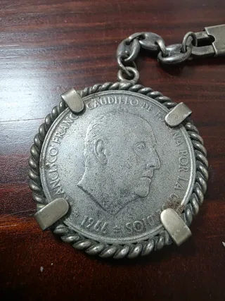 Llavero Moneda 100 Pesetas 1966