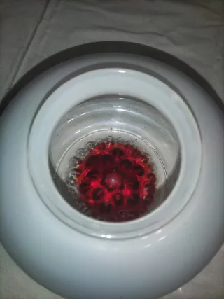 Tulipa Cristal Vintage Space Age Roja