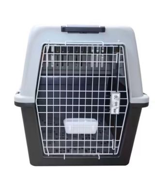 Transportín Perro mediano Negro/Gris