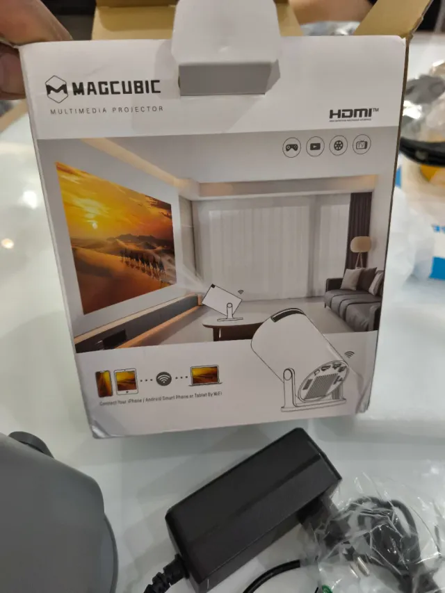 Proyector MAGCUBIC HY300PRO Gris