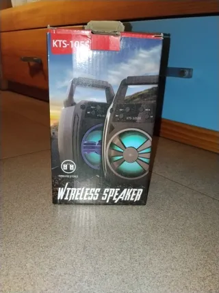 Altavoz KTS-1055E Inalámbrico Bluetooth