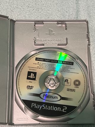 Gta San Andreas Platinum Edition PS2