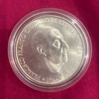 Moneda 100 Pesetas plata. Franco 1966 *70 S/C