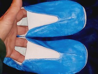 Sapatilhas Ginástica Personalizadas Azuis