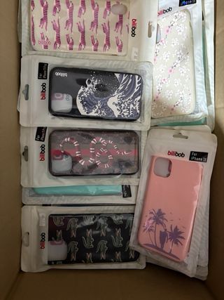 Cover per iPhone Bilibob e 9 cristalli temperati